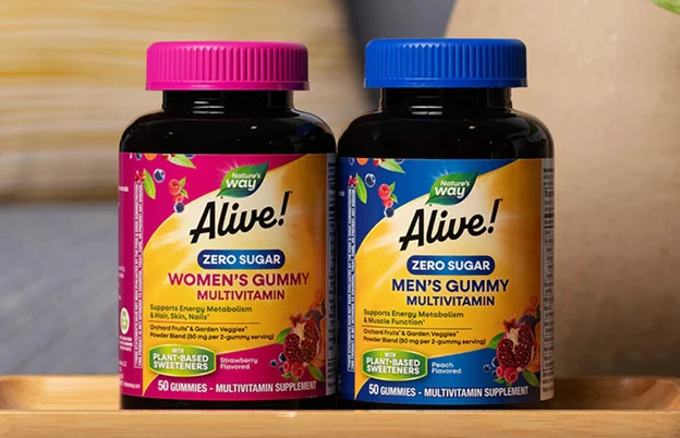 Healthy Zero Sugar Multivitamin Gummies for Men and Women